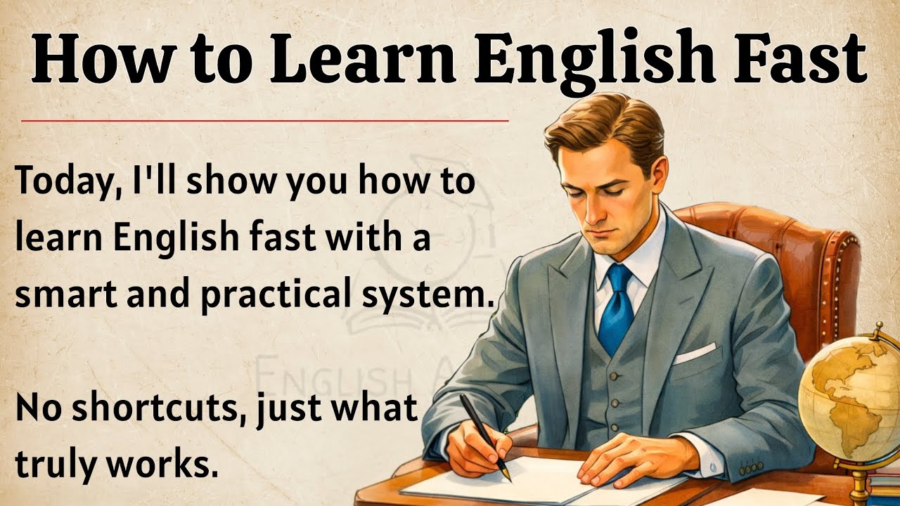 Learn English Fast - Easy Tips to Master English || Graded Reader || Speak English Fluently ✅️ 