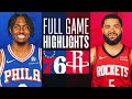 76ERS at ROCKETS | FULL GAME HIGHLIGHTS | December 29, 2023