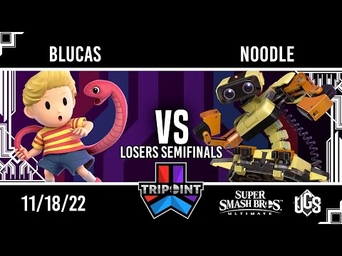Tripoint Smash 168  -  Losers Semifinals  -  Blucas(Lucas) Vs. NOODLE(ROB)