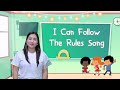 I Can Follow The Rules Song || Music For Classroom Management || Children Song
