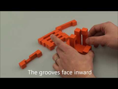 IQ Buster - Wooden Ball Trap Orange