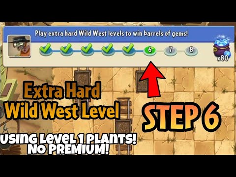 Plants vs. Zombies 2 | Epic Quest: Wild West Wipeout - Step 6