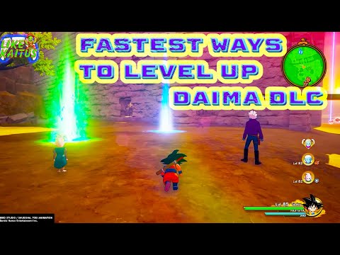 Dragon Ball Z: Kakarot BEST Ways To Level Up Fast - DAIMA DLC