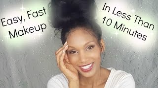 Easy, Fast Makeup in Less than 10 Minutes
