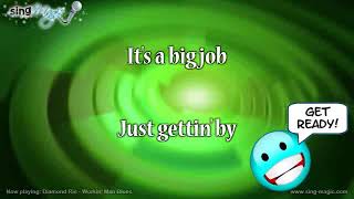 karaoke   Diamond Rio   Workin&#39; Man Blues