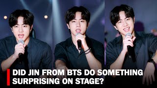 Download lagu Jin from BTS and Gucci surprise fans at the Encore Concert with their latest outfits! mp3