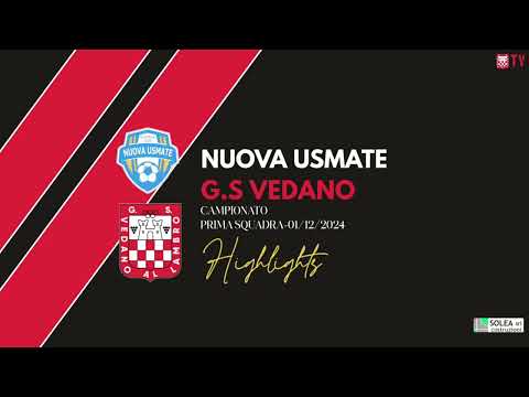 Highlights Prima Squadra Seconda Categoria Campionato 13^ Giornata Nuova Usmate vs Vedano