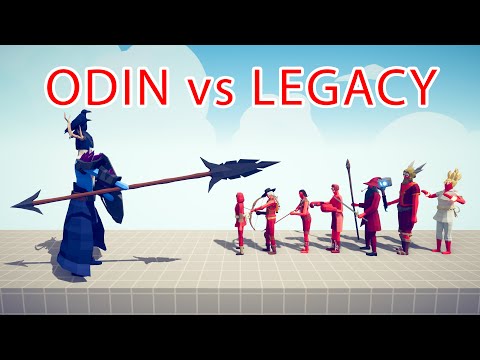 ODIN vs LEGACY Team - Totally Accurate Battle Simulator TABS