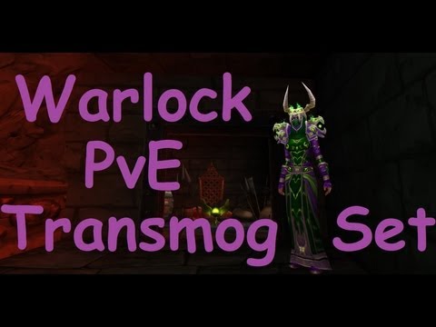 Warlock PvE Tier Armor Sets [WoW Transmog Sets]