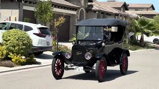 1924 Ford Model T Touring Car Drive-by
