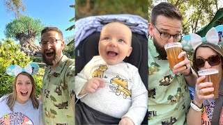 Animal Kingdom MAGIC with our baby for his first trip to Walt Disney World! :)
