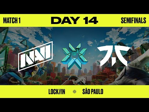 NAVI vs. FNC — VCT LOCK//IN — Semi Final Day 14 Map 1