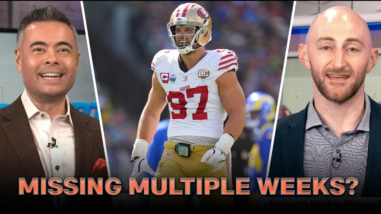 The NFL Report: 49ers' Nick Bosa Out "A Few Weeks" + Jim Harbaugh Tries to Avoid 0-3 Start