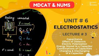 #MDCAT Physics Unit#6 Electrostatics Lecture#3