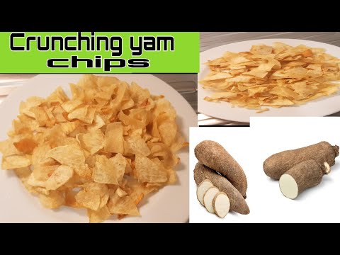 Crunching Yam Chips/Beginners Friendly
