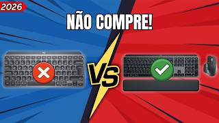 Teclado Logitech MX Keys Mini vs MX Keys S Combo | Qual Comprar? Diferença REAL!