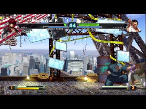 GigaGames Tournament 3 KOFXIII Semi Final  BusterWolf R vs Gara