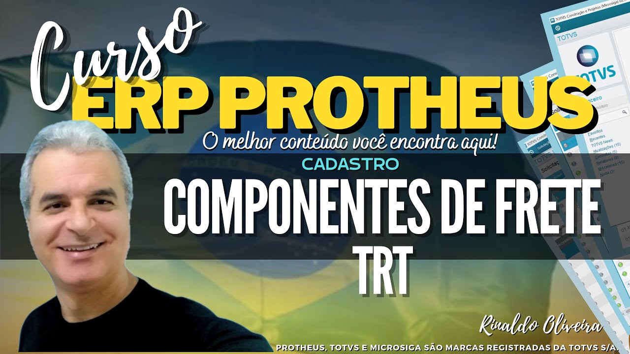 Curso ERP Protheus | Cadastro - Componentes de Frete - TRT