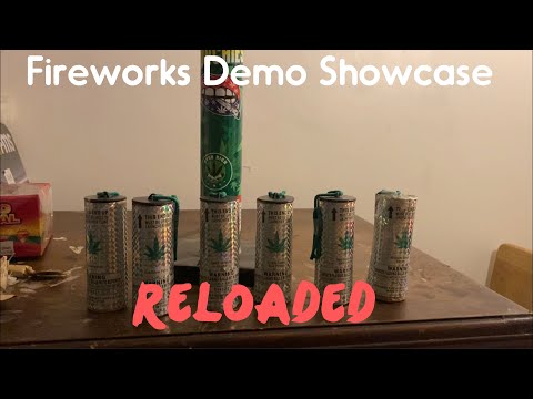 Fireworks Demo Showcase RELOADED: Pyro High “Munchies” 1.5 inch canister shells