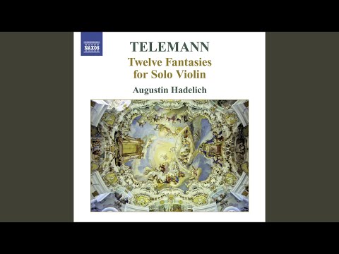 12 Fantaisies: No. 7 in E-Flat Major, TWV 40:20: Fantasie No. 7 in E-Flat Major, TWV 40:20