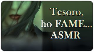 ASMR Roleplay: Honey, I'm HUNGRY...[Fidanzata/Girlfriend] [Vampire] [Mouth Sounds]