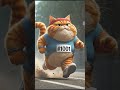 This Cat Finished A Marathon