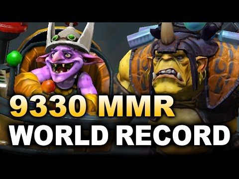 Miracle- 9330 MMR -* NEW World RECORD * - Road to 10k Dota 2