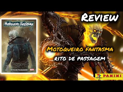 HQ - Motoqueiro fantasma vol 4 "rito de passagem"  (Review)