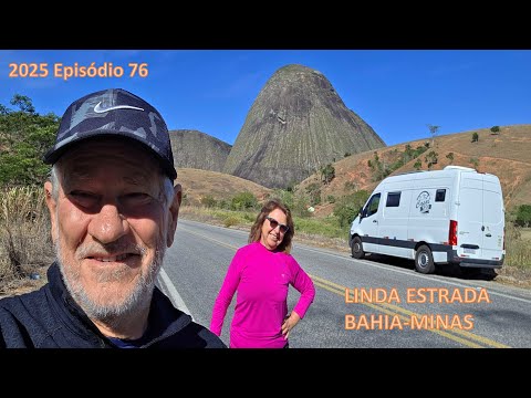 T11 EP76 2025  ESTRADA DE PORTO SEGURO A CARLOS CHAGAS MINAS GERAIS - BRASIL - BRAZIL