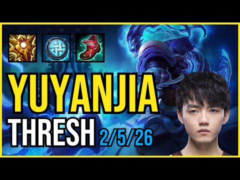 YUYANJIA - THRESH Support - KR Challenger - Patch 11.7