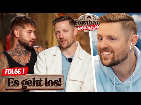 C-BAS trifft zum ersten Mal auf MARC-ROBIN 🏡😨 | FORSTHAUS RAMPENSAU (Folge 1 Reaktion)