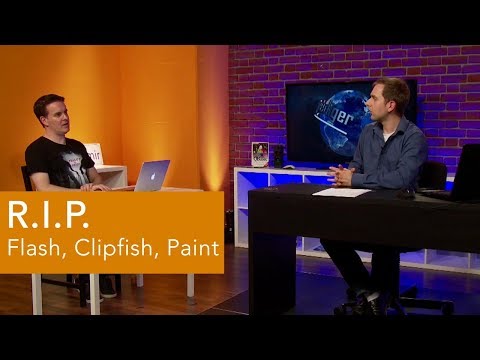 R.I.P. Flash, Clipfish, Paint