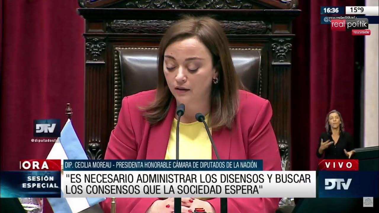 Cecilia Moreau: "No se confundan, no voy a gobernar con mis hormonas, sino con mi cabeza"