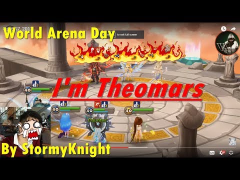 Summoners War - World Arena My-Theomars Vampire+Revenge Runes [English Version]
