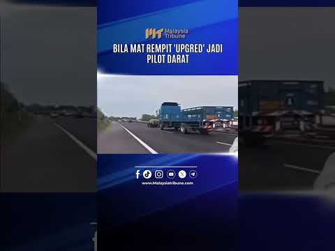 Bila mat rempit 'upgred' jadi pilot darat