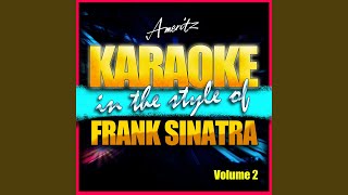 I'll Never Smile Again (In The Style Of Frank Sinatra)