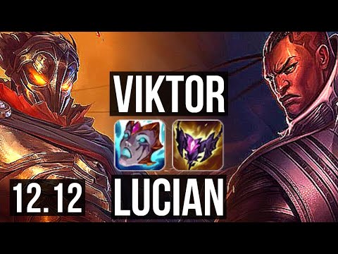 VIKTOR vs LUCIAN (MID) | 7/1/3, Godlike, 300+ games | NA Master | 12.12