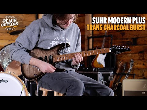 No Talking...Just Tones | Suhr Modern Plus Trans Charcoal Burst Maple