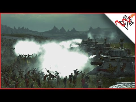 39 STEAM TANKS vs 18720 ZOMBIES - Total War: WARHAMMER
