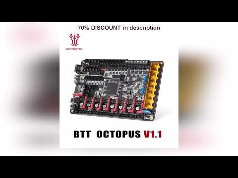 A must-have product! BIGTREETECH BTT OCTOPUS V1.1 32bit Control Board TMC2209 TMC2208 UART 3D Prin