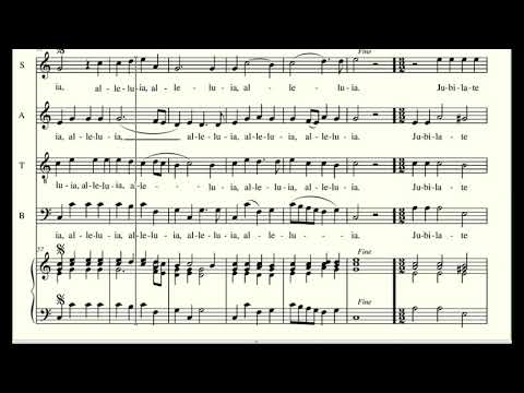 Alessandro Scarlatti; Exultate Deo, parte Soprani