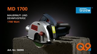 GÜDE Drážkovací fréza do zdiva s laserem MD 1700, 58090 + kufřík