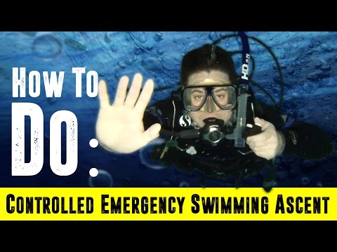 How to do a Controlled Emergency Swimming Ascent: CESA