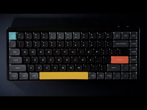 NuPhy Air75 V2 Low-Profile mechanical keyboard Sound Test & Review!