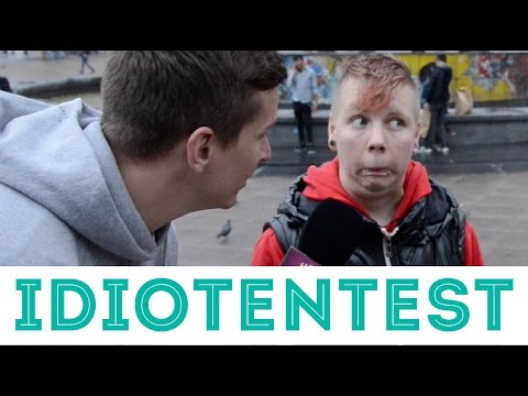 IDIOTENTEST "Deutschlandkarte" am Alexanderplatz