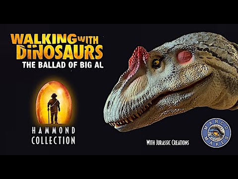 Making a BIG AL Hammond Collection Allosaurus With The New Replacement Head! @jurassiccreations