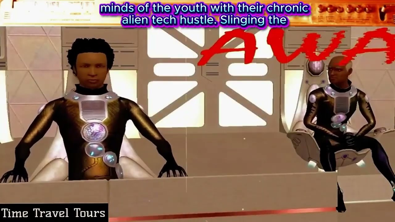 AWA: Aliens With Attitude | Official Trailer Afrofuturism Sci-Fi Animated Series)