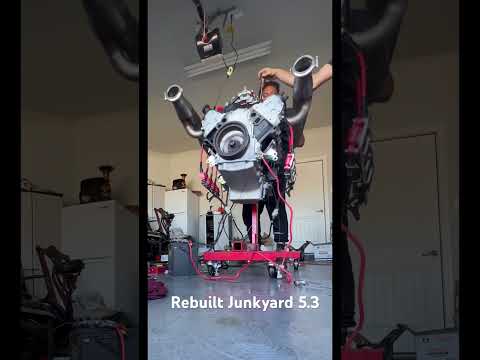Junkyard rebuilt 5.3 LM7 by 19yr old