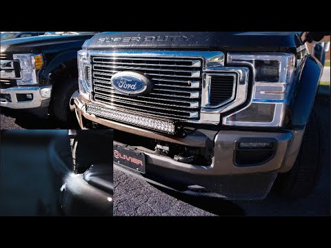 Drilling HOLES In the NEW TRUCK!?! RIGID Industries Light Bar INSTALL