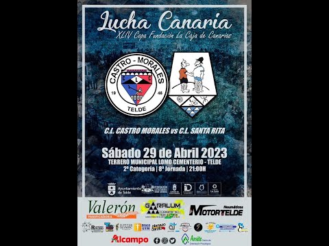 LUCHA CANARIA  CL CASTRO MORALES CL SANTA RITA .Sábado 29 /04/23 (Lomo Cementerio) Telde